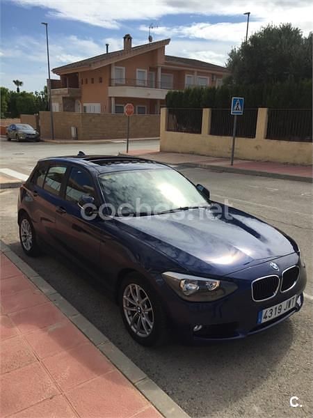 Azul Usado 2012 BMW 118 Utilitario | 9900 € (Precio justo) - Imagen 1/4