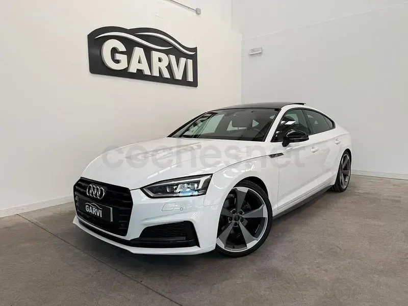 Usado Audi A5 Sportback S-Line 190 CV (139 kW) 2021 Blanco Utilitario