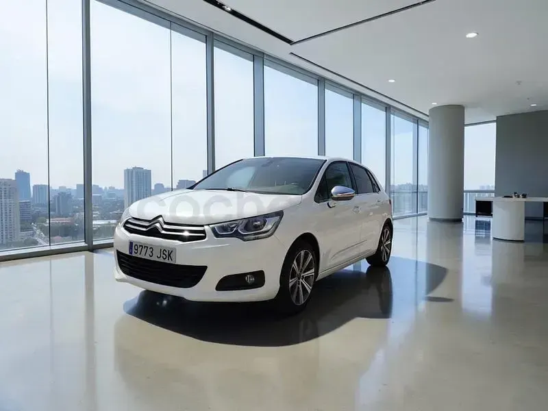 Usado Citroën C4 Feel 110 CV (80 kW) 2016 Blanco Berlina