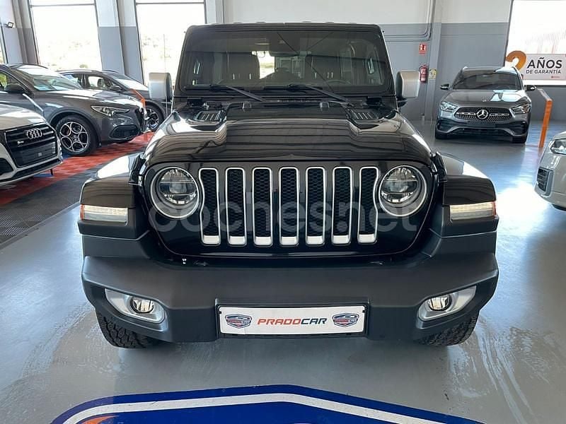 Usado Jeep Wrangler Sahara 200 CV (147 kW) 2021 Negro SUV