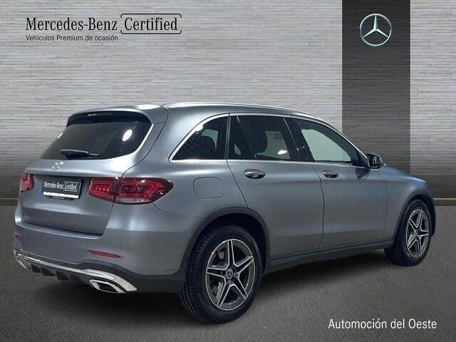 Usado Mercedes GLC200 AMG line 165 CV (121 kW) 2020 Gris selenita SUV