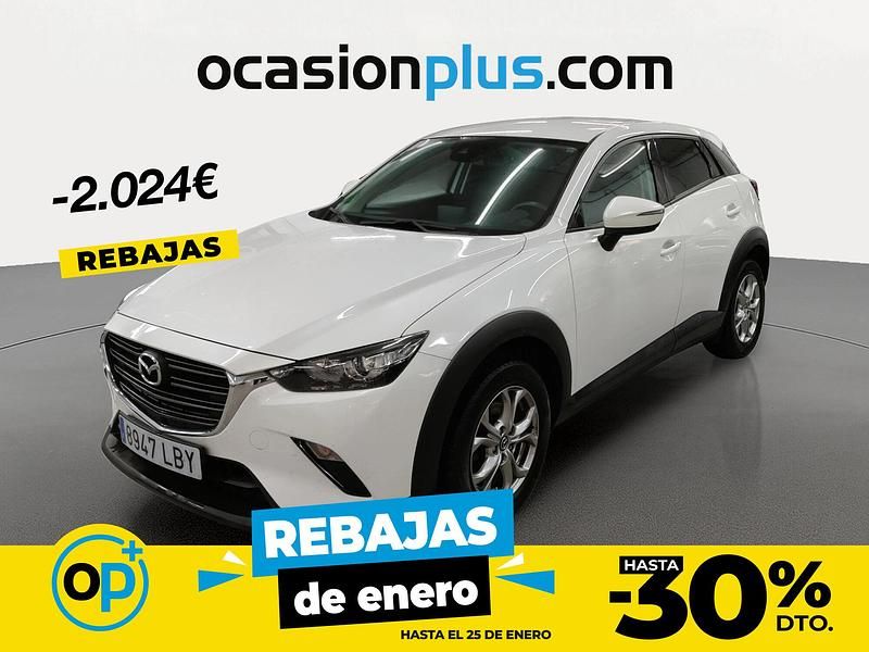 Blanco Usado 2019 Mazda CX-3 SUV | 16.150 € (Precio justo) - Imagen 1/4