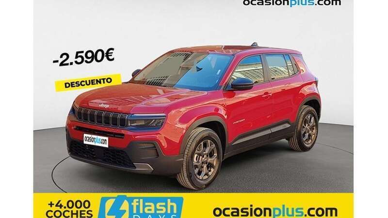 Rojo Nuevo 2025 Jeep Avenger Longitude SUV | 19.991 € (Buen precio) - Imagen 1/4