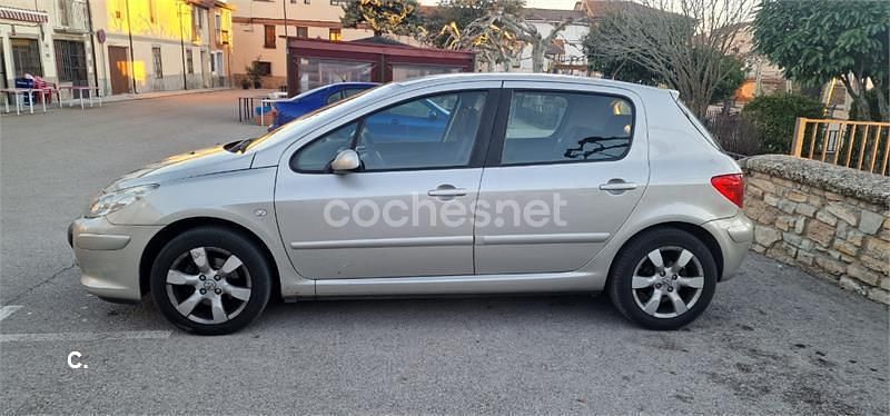 Usado Peugeot 307 110 CV (80 kW) 2005 Gris / plata Berlina