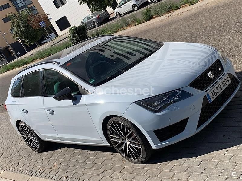 Blanco Usado 2016 Cupra Leon Familiar | 21.490 € (Precio justo) - Imagen 1/4
