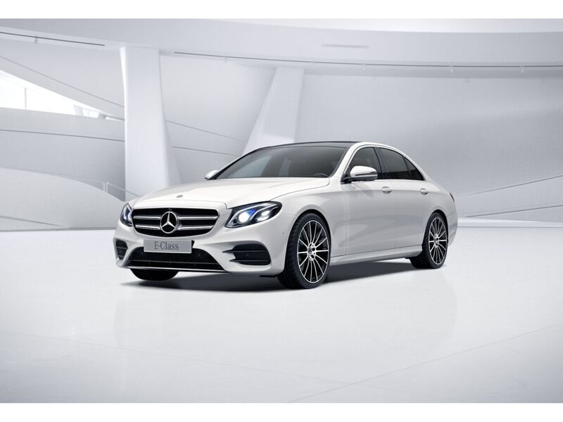 Blanco Usado 2019 Mercedes E220 Berlina | 35.900 € (Un poco caro) - Imagen 1/4