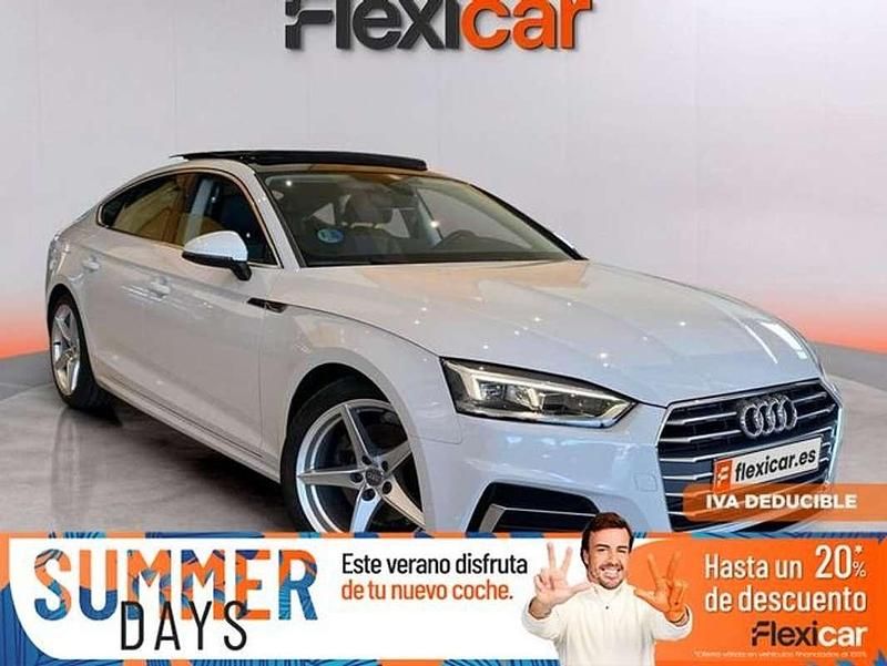 Blanco Usado 2019 Audi A5 Sportback S-line plus Berlina | 25.790 € - Imagen 1/4