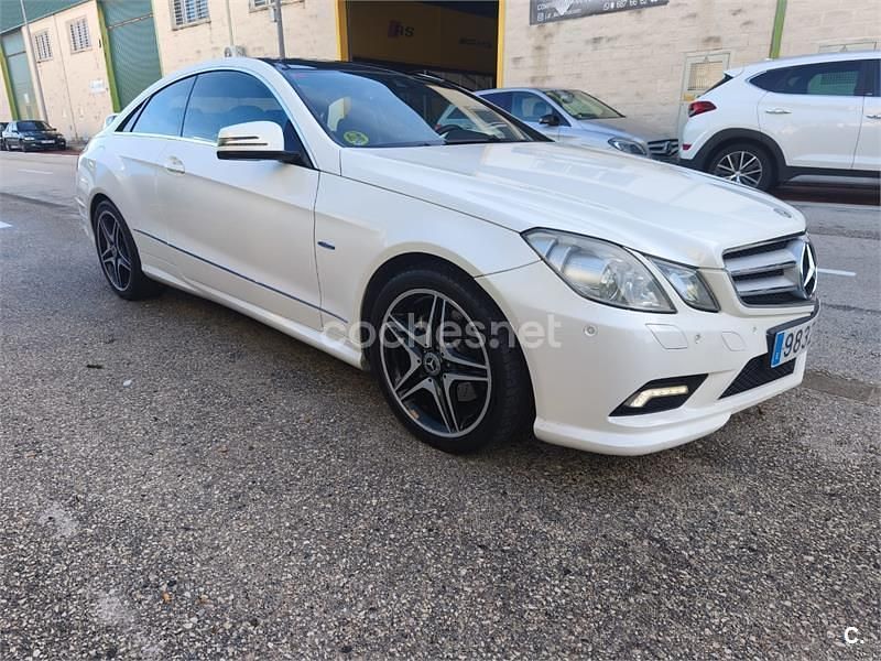 Usado Mercedes E350 231 CV (169 kW) 2010 Blanco Coupe