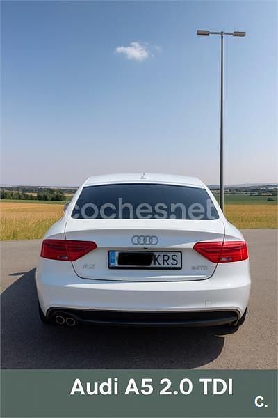 Blanco Usado 2016 Audi A5 Sportback S-Line Berlina | 19.800 € (Precio justo) - Imagen 1/1