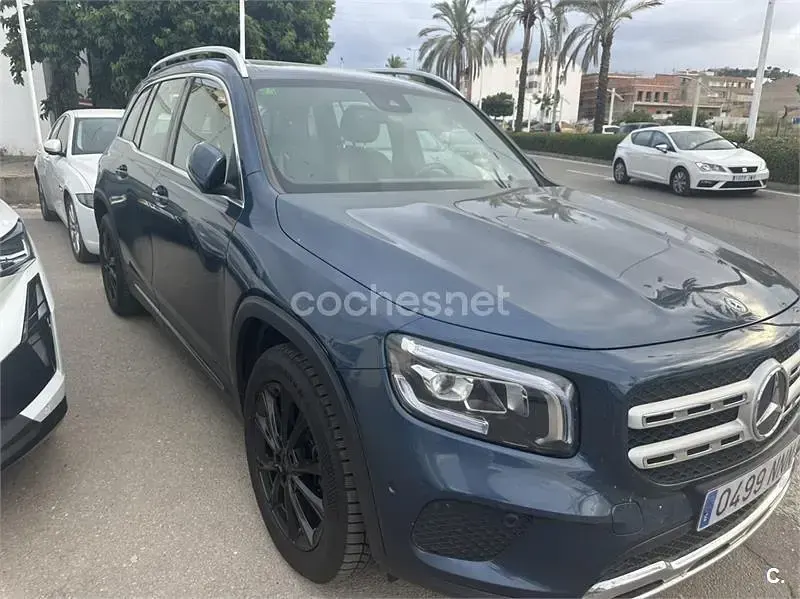 Usado Mercedes GLB200 150 CV (110 kW) 2021 Azul SUV