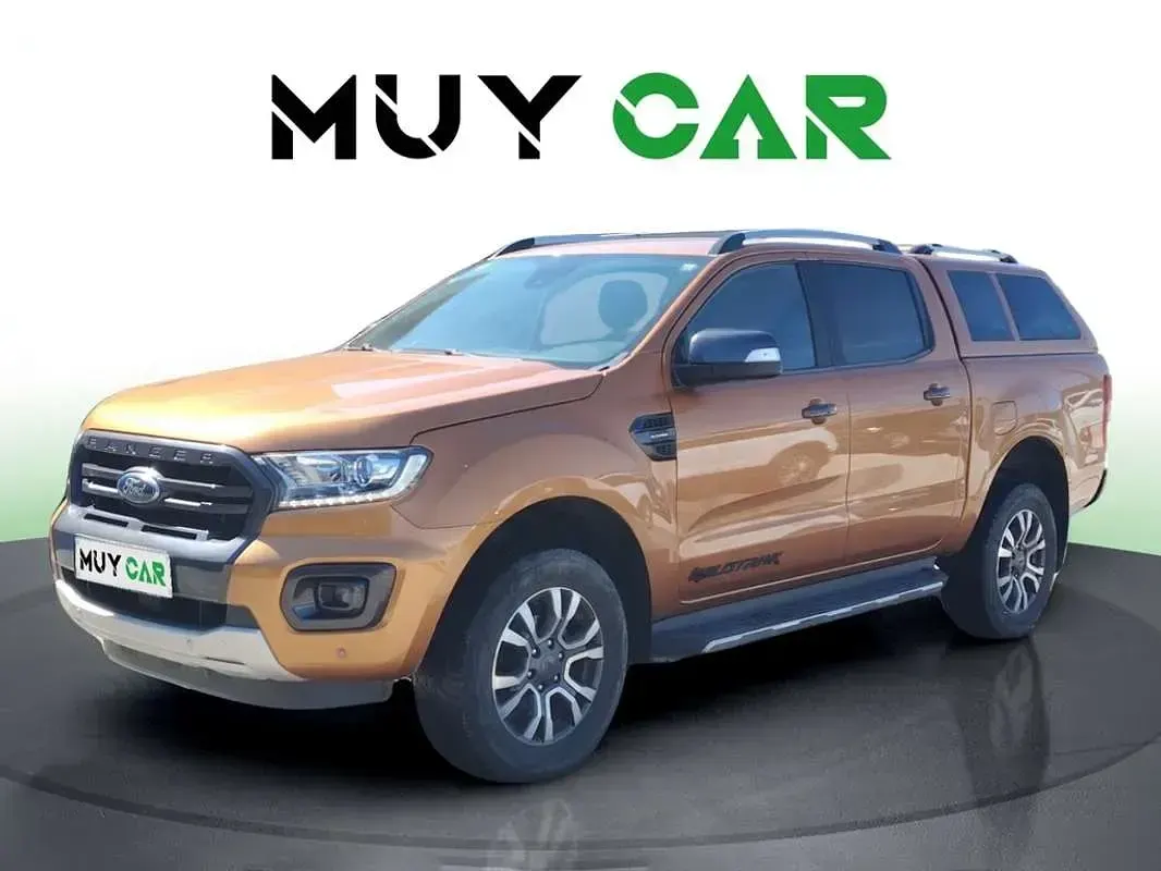Usado Ford Ranger Wildtrack 213 CV (156 kW) 2019 Naranja Pickup/Camioneta