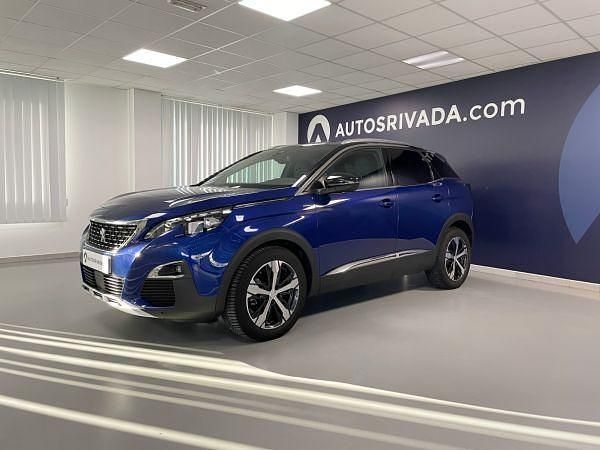 Usado Peugeot 3008 GT-line 130 CV (95 kW) 2019 Azul magnetic (metalizado) SUV