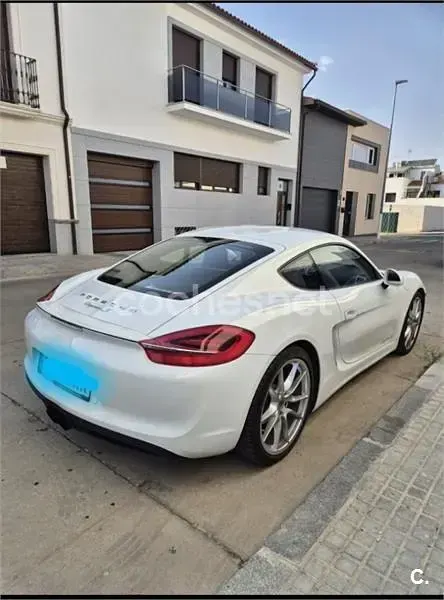 Usado Porsche Cayman 325 CV (239 kW) 2015 Blanco Coupe