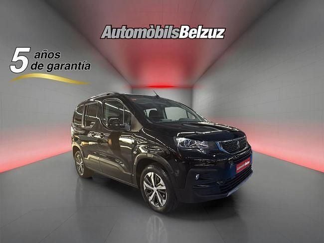 Usado Peugeot Rifter Active 110 CV (80 kW) 2019 Negro Monovolumen