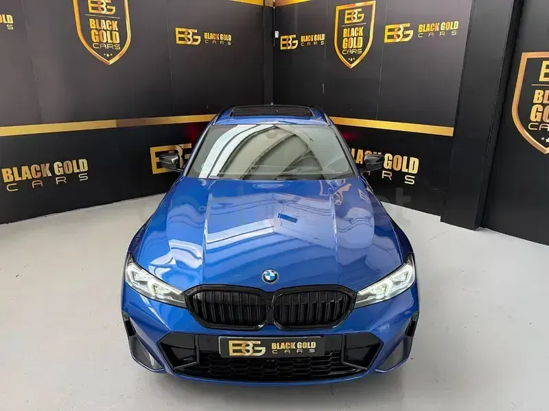 Usado BMW 320e Sport Line 190 CV (139 kW) 2023 Azul Familiar