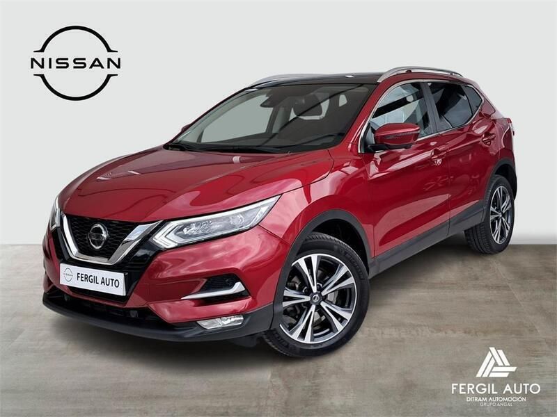 Rojo Usado 2018 Nissan Qashqai N-Connecta SUV | 17.900 € (Precio justo) - Imagen 1/4