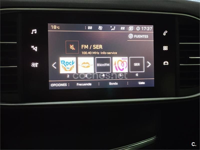 Usado Peugeot 308 SW Business-Line 110 CV (80 kW) 2019 Rojo Familiar