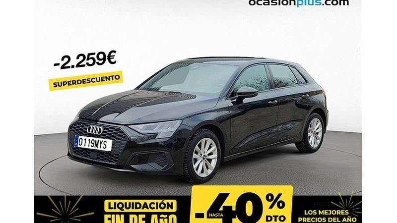 Negro Usado 2023 Audi A3 Sportback Advanced Utilitario | 22.591 € (Precio justo) - Imagen 1/4