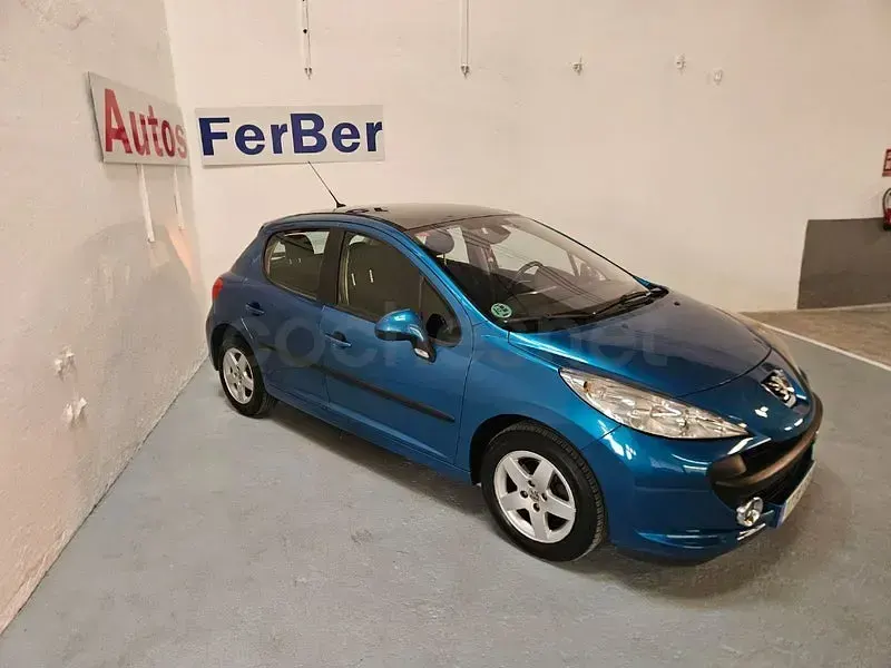 Usado Peugeot 207 Sport 95 CV (69 kW) 2008 Azul Berlina
