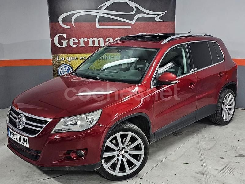 Granate Usado 2008 VW Tiguan Sport SUV | 9999 € (Precio justo) - Imagen 1/4
