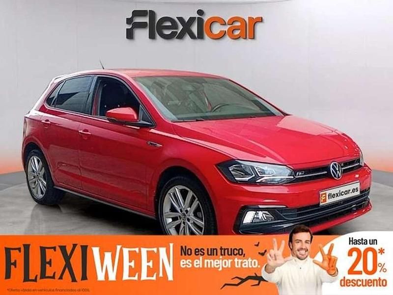 Rojo Usado 2021 VW Polo R-line Utilitario | 14.390 € (Precio justo) - Imagen 1/4