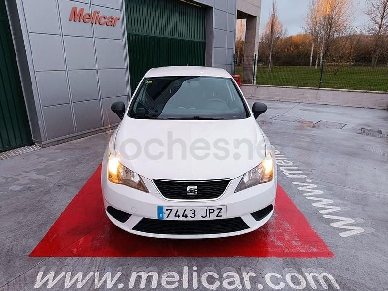 Usado Seat Ibiza Reference 75 CV (55 kW) 2016 Blanco Berlina