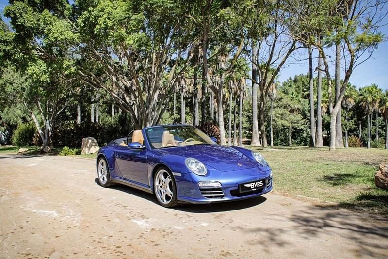 Usado Porsche 911 Carrera 4 Cabriolet 325 CV (239 kW) 2006 Azul Descapotable