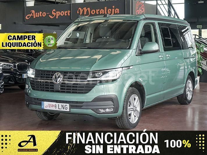 Verde Usado 2021 VW California Beach Van | 52.900 € (Buen precio) - Imagen 1/4