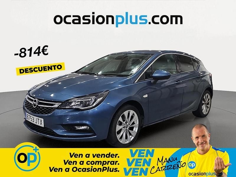 Usado Opel Astra Excellence 110 CV (80 kW) 2016 Azul