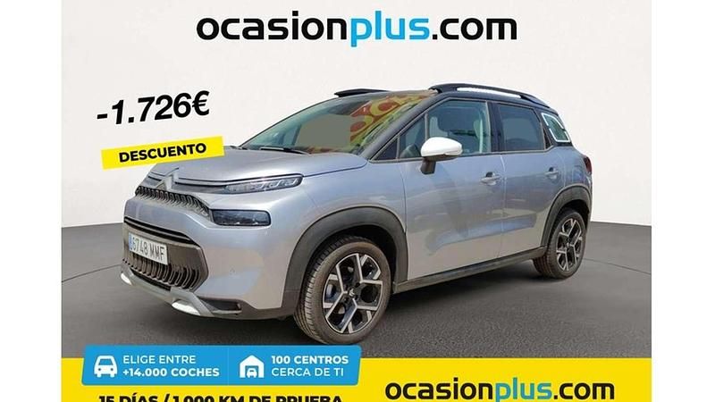 Plateado Usado 2023 Citroën C3 Aircross PureTech SUV | 17.264 € (Precio justo) - Imagen 1/4
