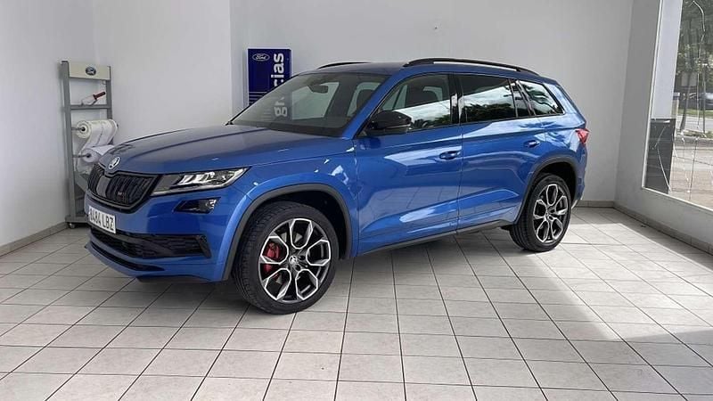 Azul Usado 2019 Skoda Kodiaq RS SUV | 28.500 € (Super precio) - Imagen 1/4