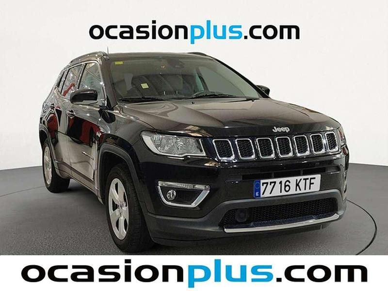 Usado Jeep Compass Longitude 120 CV (88 kW) 2019 Negro SUV