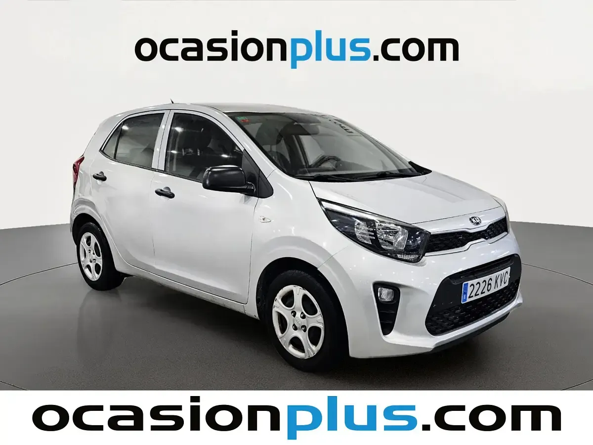 Usado Kia Picanto 67 CV (49 kW) 2019 Gris plata Utilitario