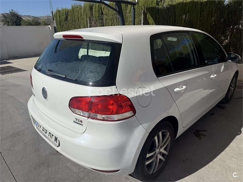 Blanco Usado 2011 VW Golf VI Berlina | 5750 € (Buen precio) - Imagen 1/4