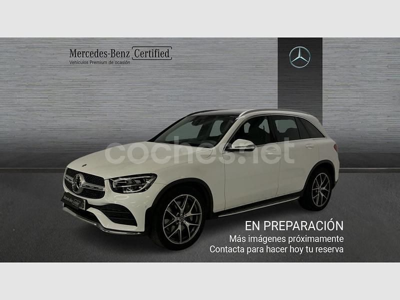 Blanco Usado 2021 Mercedes GLC200 SUV | 42.990 € (Un poco caro) - Imagen 1/3