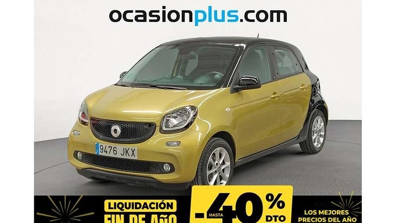 Amarillo Usado 2015 Smart ForFour Utilitario | 10.900 € (Precio justo) - Imagen 1/4