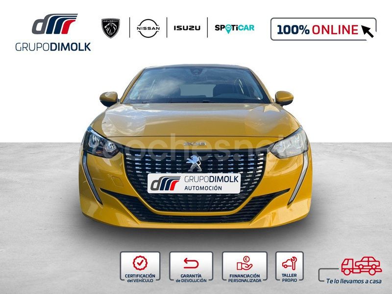 Usado Peugeot 208 Active 75 CV (55 kW) 2020 Amarillo Utilitario