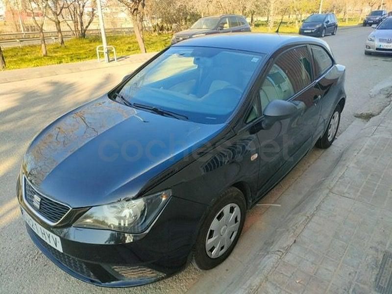 Usado Seat Ibiza SC Reference 75 CV (55 kW) 2014 Negro Utilitario