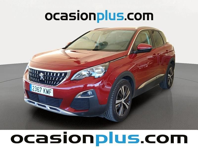 Rojo Usado 2018 Peugeot 3008 Allure SUV | 13.455 € (Precio justo) - Imagen 1/4