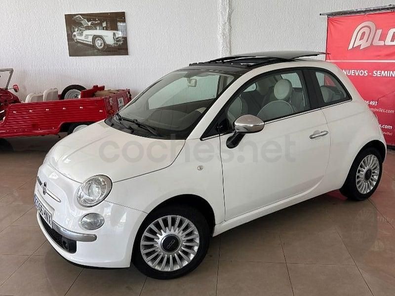 Usado Fiat 500 Lounge 69 CV (50 kW) 2013 Beige Berlina