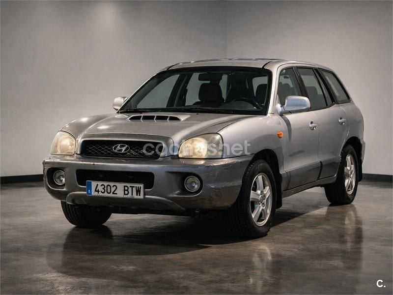 Usado Hyundai Santa Fe GLS 112 CV (82 kW) 2002 Gris / plata SUV