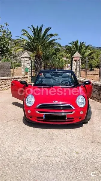 Usado Mini One Cabriolet 90 CV (66 kW) 2008 Rojo Descapotable