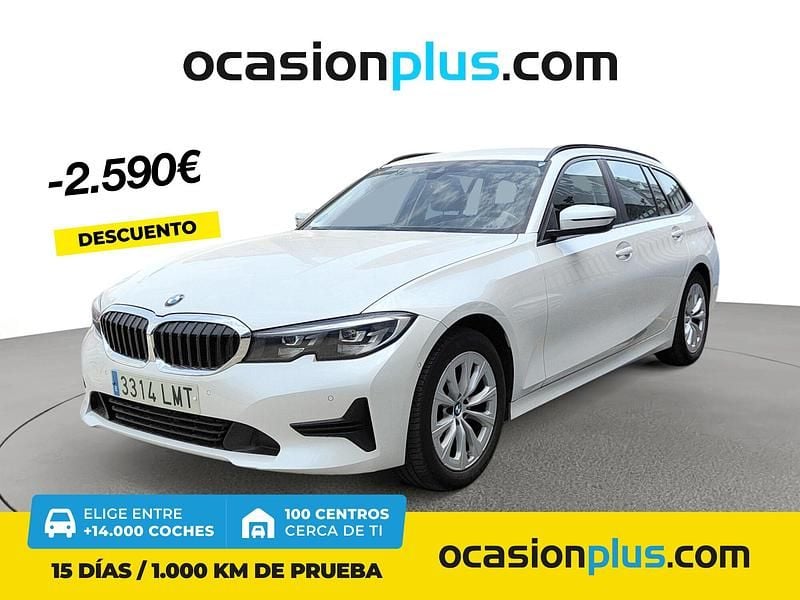 Blanco Usado 2021 BMW 320 Familiar | 28.490 € (Precio justo) - Imagen 1/4