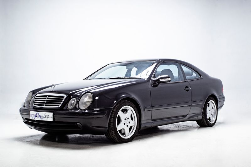 Usado Mercedes CLK55 AMG AMG 354 CV (260 kW) 2000 Negro Coupe