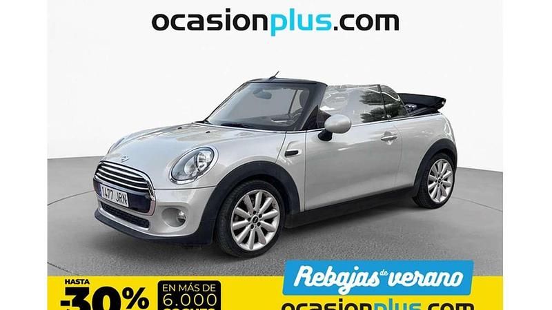 Plateado Usado 2016 Mini Cooper D Cabriolet Descapotable | 18.300 € (Precio justo) - Imagen 1/4