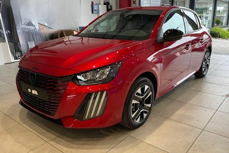 Nuevo Peugeot e-208 Style 100 kW (136 CV) 2025 Rojo Utilitario