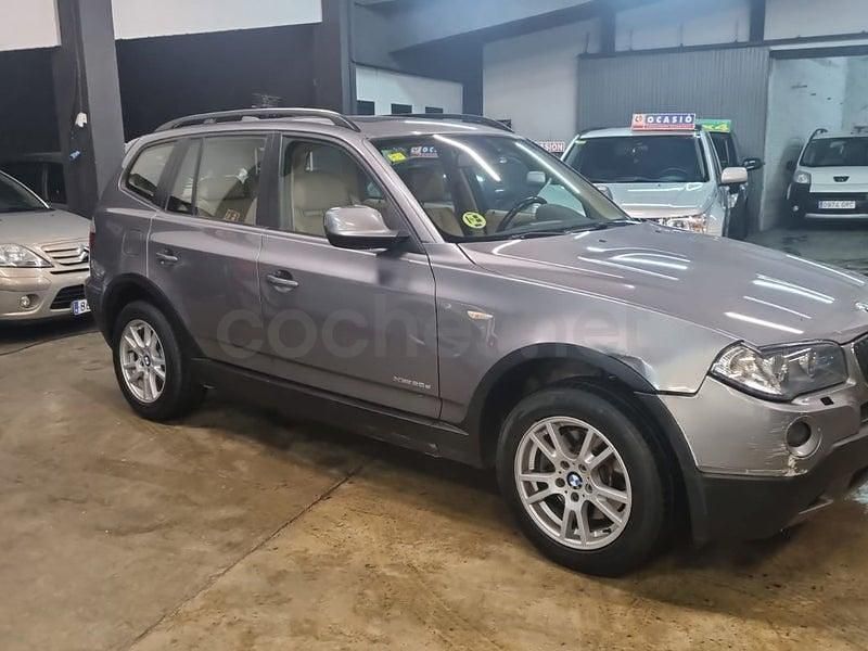 Usado BMW X3 184 CV (135 kW) 2010 Gris / plata SUV