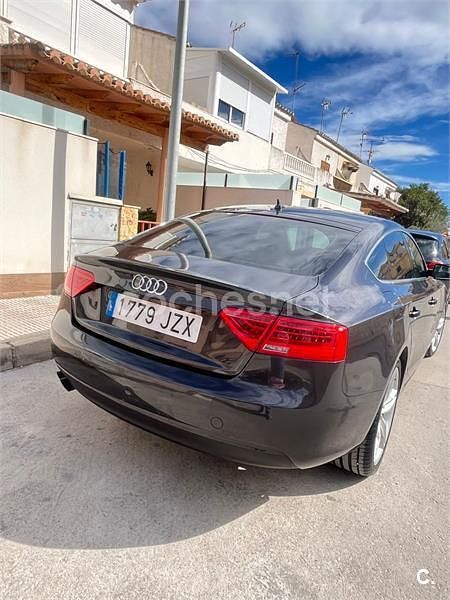 Usado Audi A5 Sportback 177 CV (130 kW) 2012 Negro Utilitario