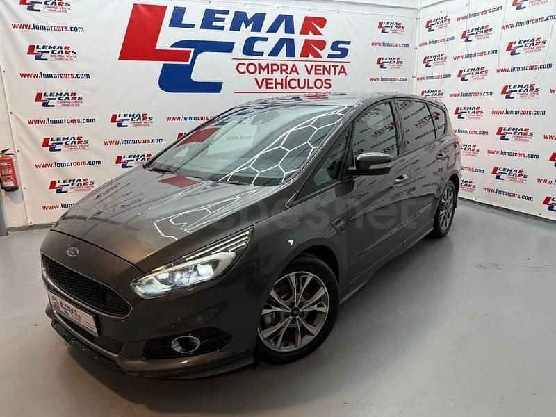 Gris / plata Usado 2018 Ford S-MAX ST-Line Monovolumen | 16.900 € (Buen precio) - Imagen 1/4