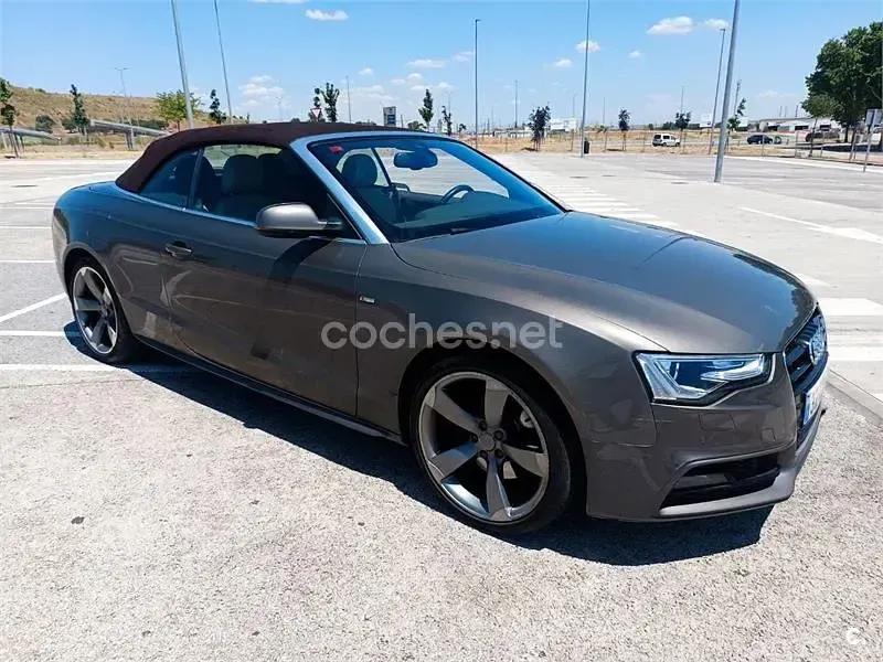Usado Audi A5 Cabriolet 204 CV (150 kW) 2013 Beige Descapotable